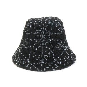CHANEL Black Logo Hat
